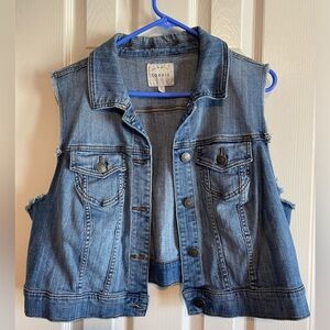 Torrid denim vest